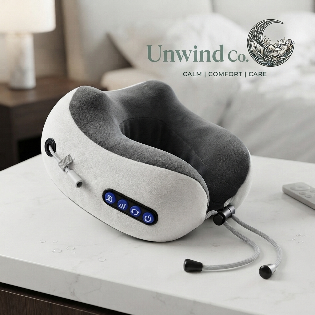 The Unwind Pillow™ — Heated Shiatsu Neck Massager