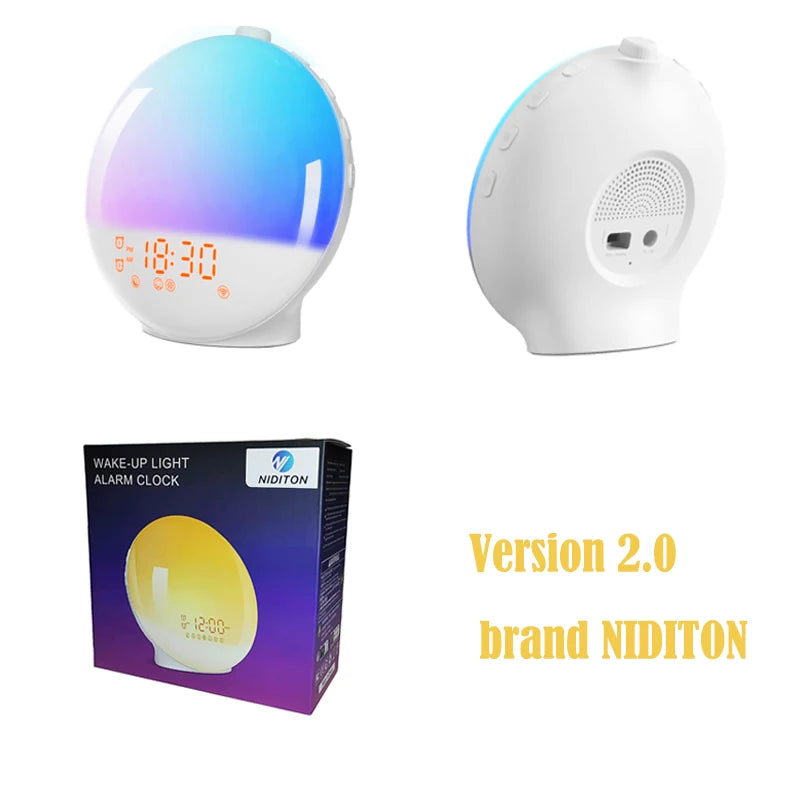Natural Sunrise Simulation Wellness Clock