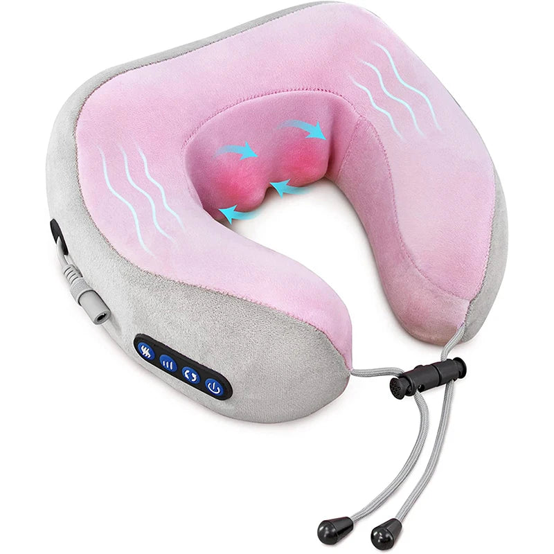 **Deep Tissue Heated Massage Pillow**