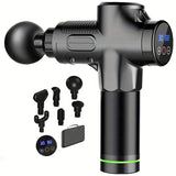 The Unwind Gun deep tissue percussion massager