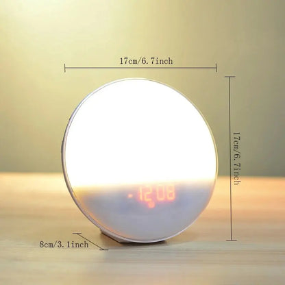 Natural Sunrise Simulation Wellness Clock