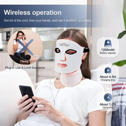 Pro-Collagen Wireless Silicone LED Therapy System