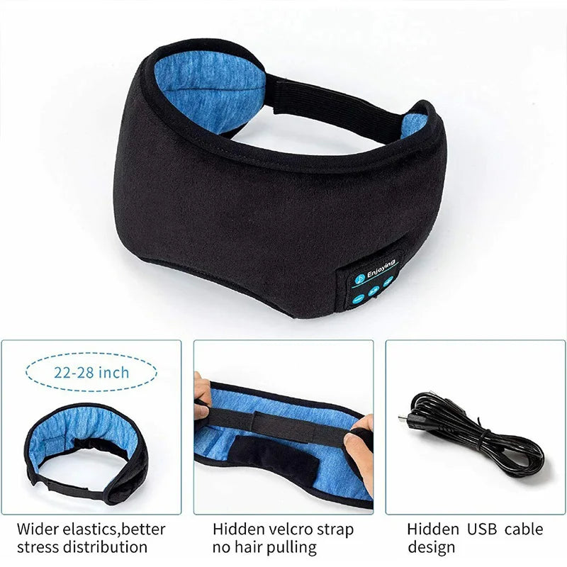 **3D Blackout Bluetooth Sleep Sanctuary**
