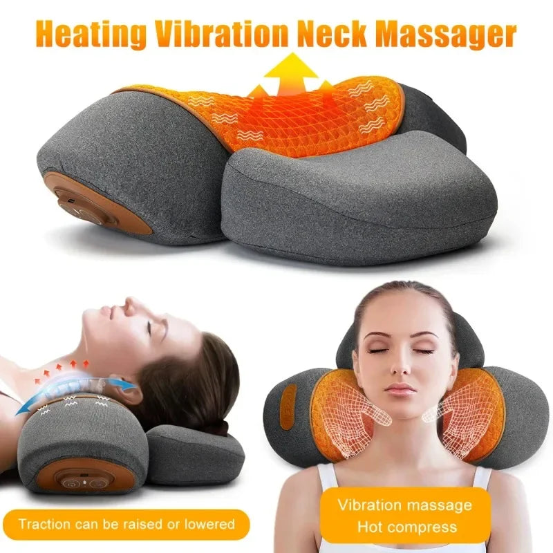 Orthopedic Cervical Traction Massage Pillow