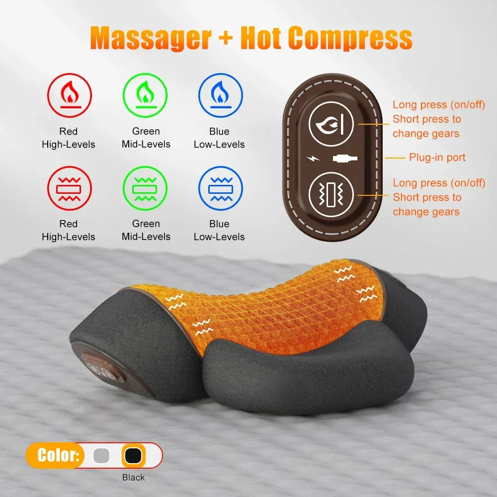Orthopedic Cervical Traction Massage Pillow