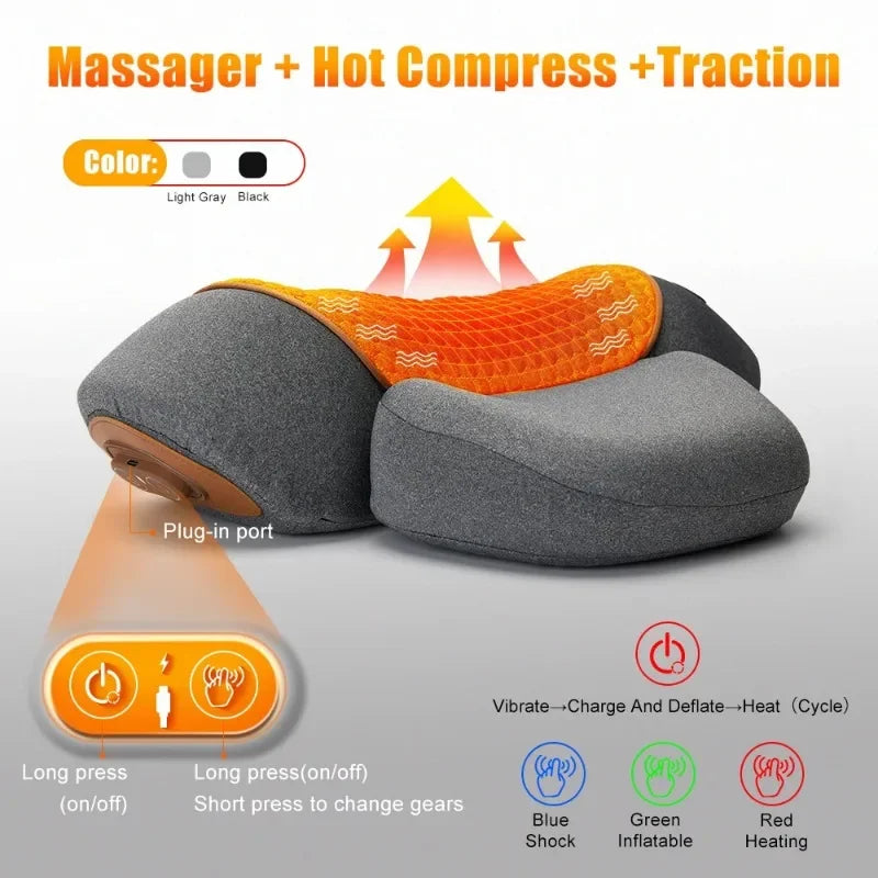 Orthopedic Cervical Traction Massage Pillow