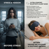 The Unwind Sleep Mask™ — Blackout Bluetooth Sleep Mask