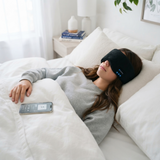 The Unwind Sleep Mask™ — Blackout Bluetooth Sleep Mask